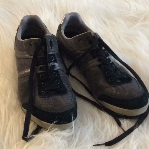 💞BOSS ORANGE 💞suede/canvas shoes - Picture 6 of 8